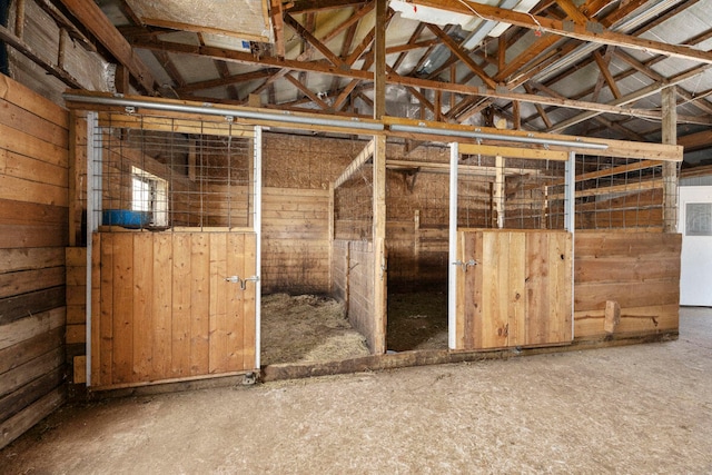 view of stable