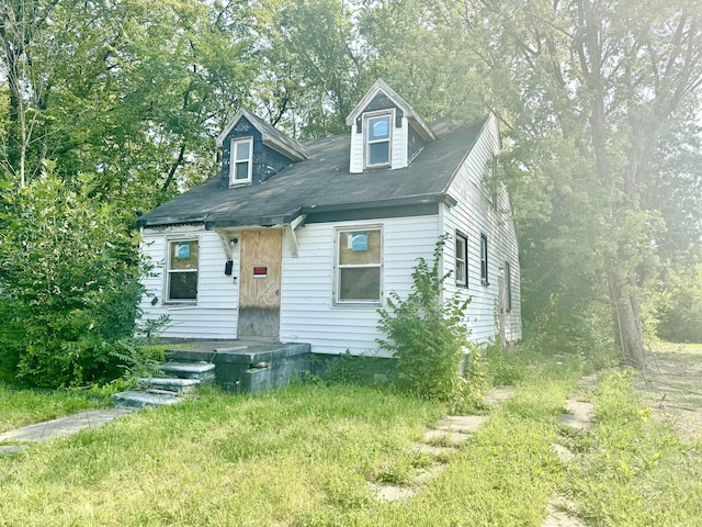 view of cape cod-style house