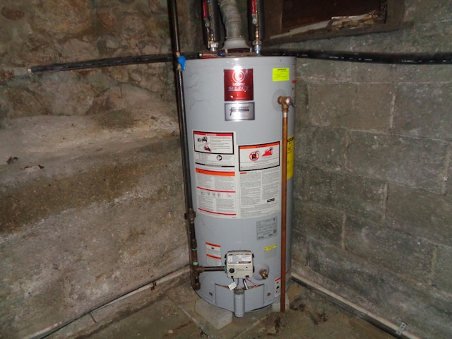 utilities with gas water heater