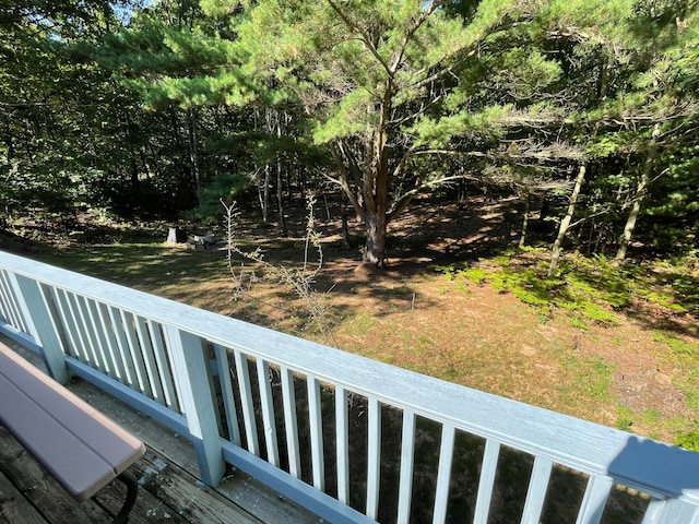 view of deck