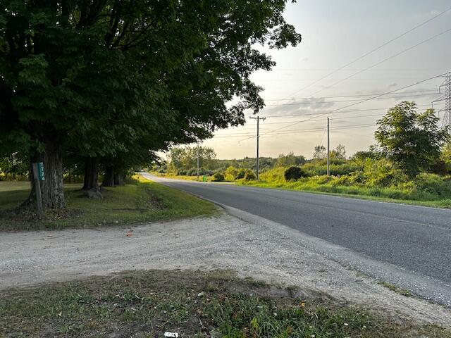 view of road