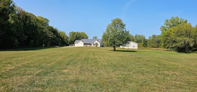 view of yard