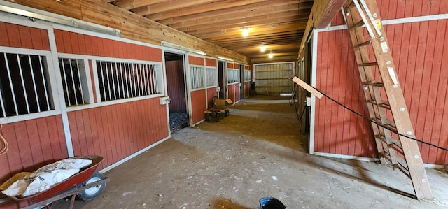 view of stable