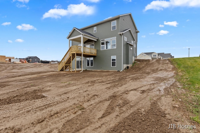 view of rear view of house