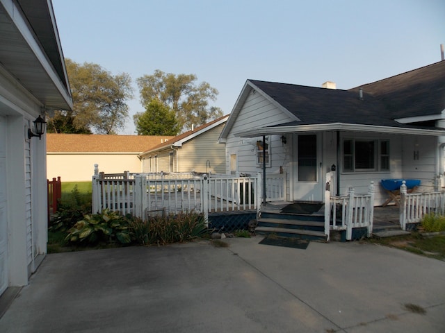 exterior space with a patio area