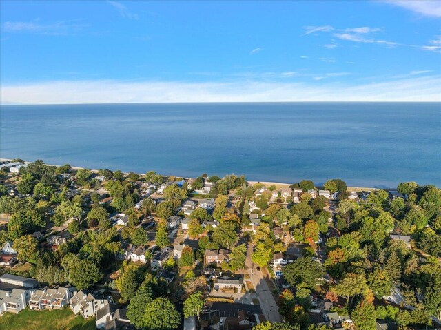 202 Oak St, South Haven, MI 49090 - drone / aerial view with a water view
