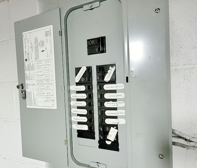 utilities featuring electric panel