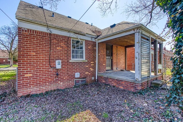 view of back of house