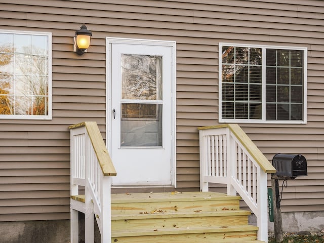 view of entrance to property