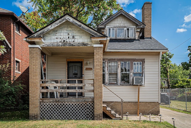 view of bungalow-style house