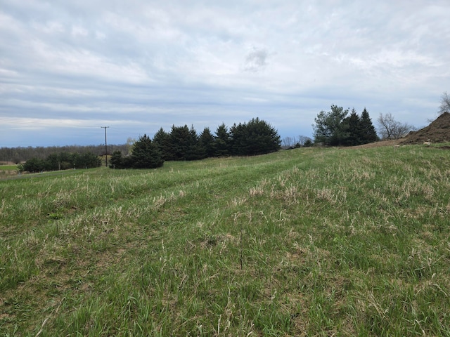 view of nature with a rural view