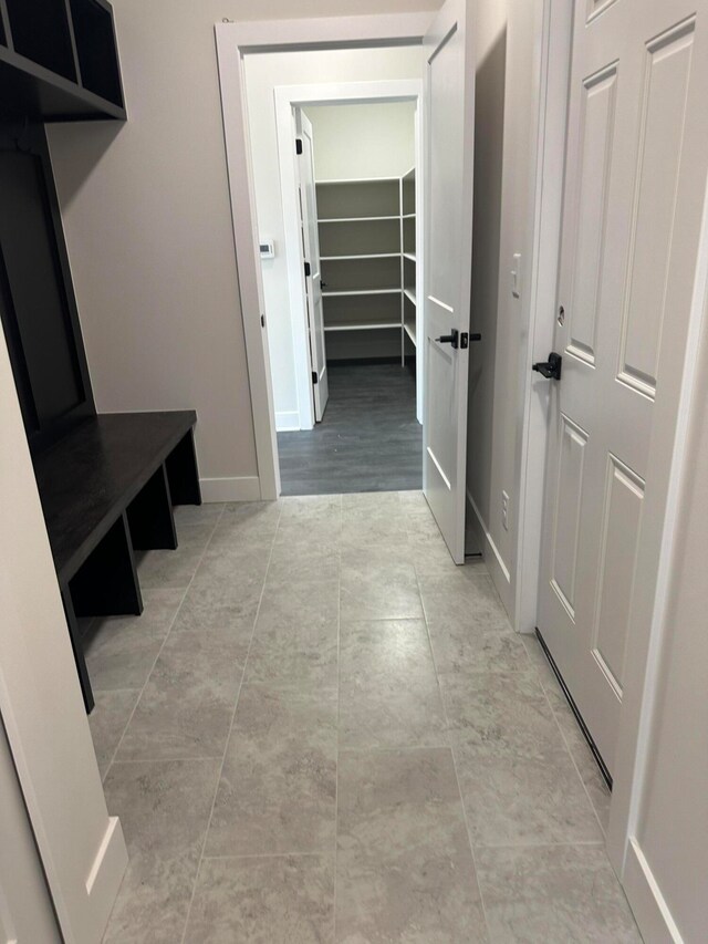 view of mudroom