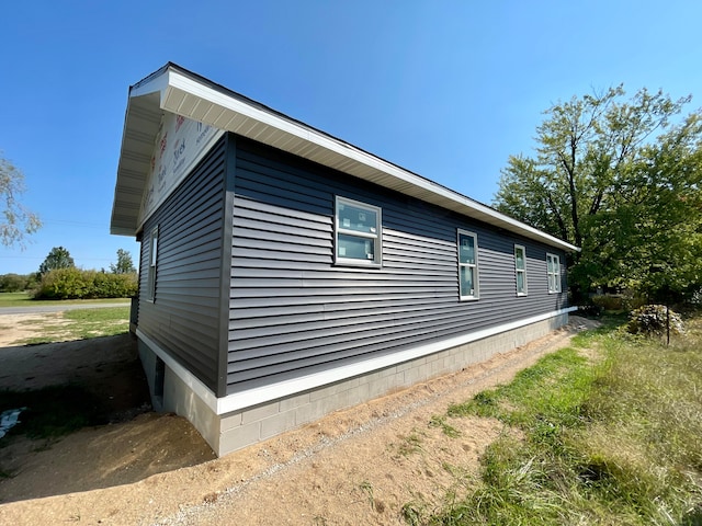 view of side of home