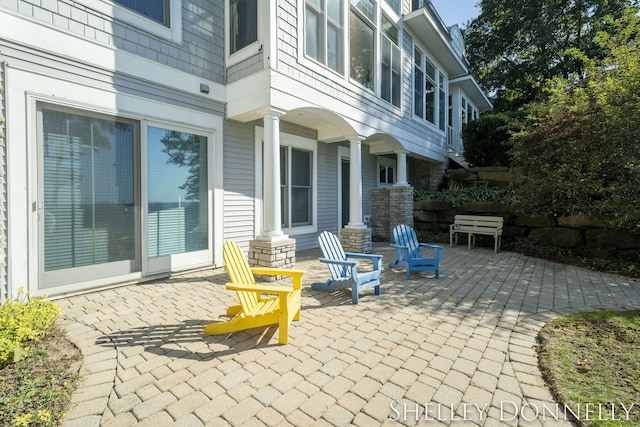 view of patio