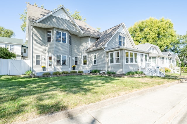 exterior space featuring a yard