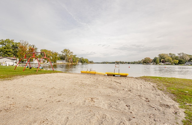 property view of water