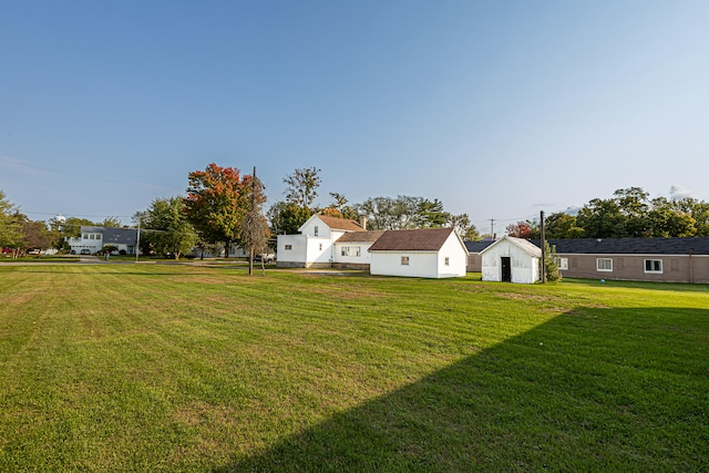 view of yard