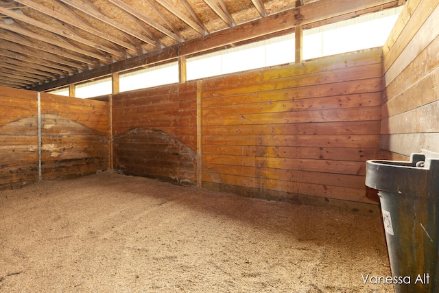 view of stable