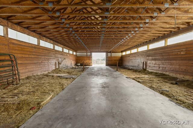 view of stable