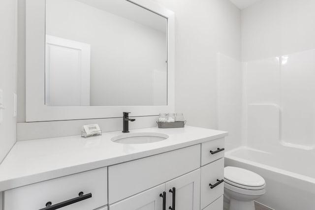 9530 Shoreway Dr, West Olive, MI 49460 - bathroom featuring vanity, toilet, and  shower combination