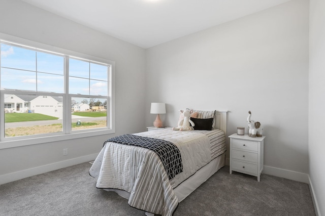 9530 Shoreway Dr, West Olive, MI 49460 - carpeted bedroom with baseboards