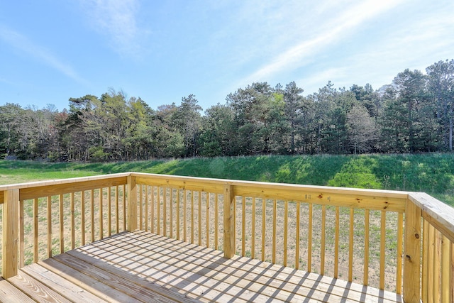 9530 Shoreway Dr, West Olive, MI 49460 - view of deck