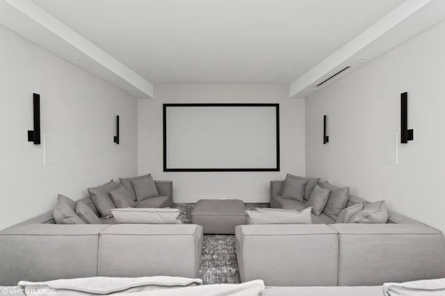 view of home theater room