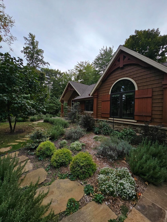 view of rear view of house