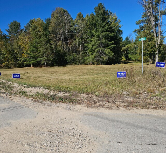 view of road