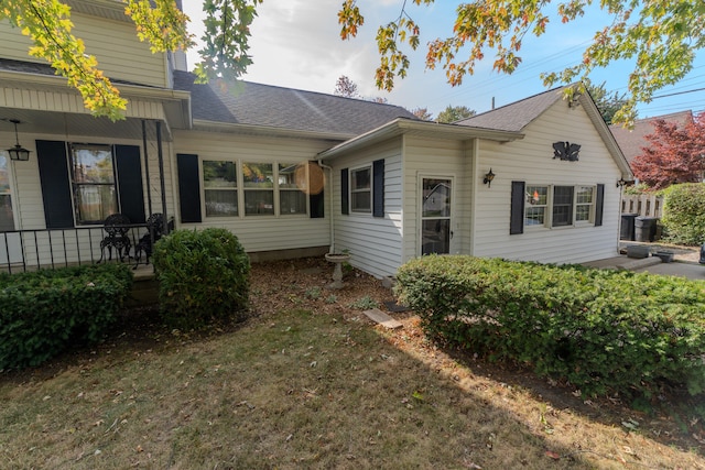 view of front of house