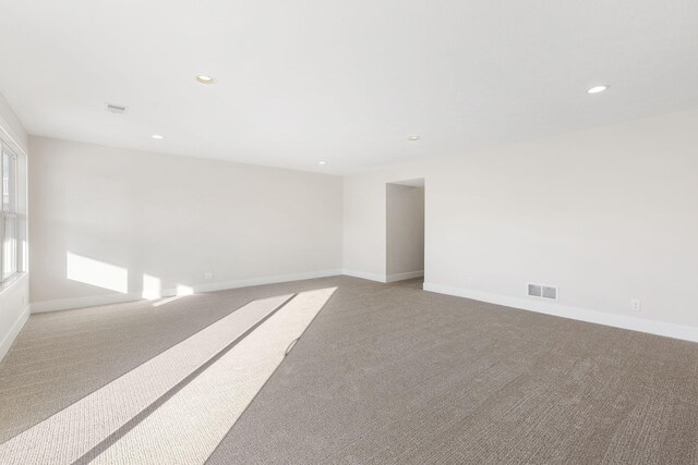 empty room with light carpet