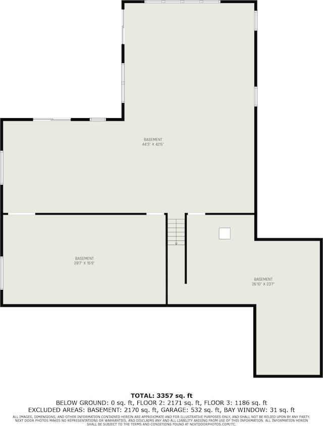 3163 N Scenic Dr, Muskegon, MI 49445 - plan