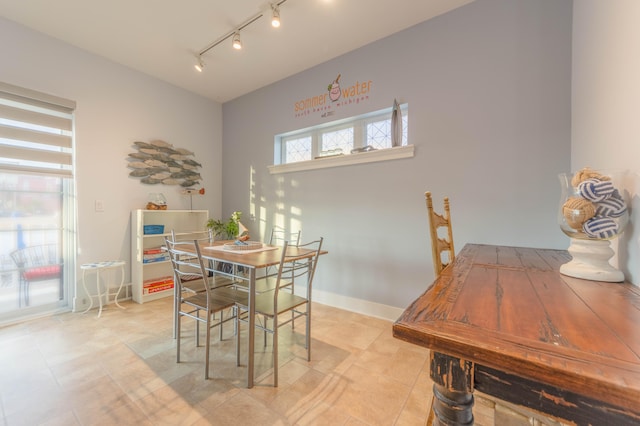 view of dining room