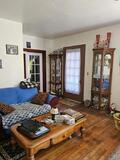 living room featuring wood-type flooring