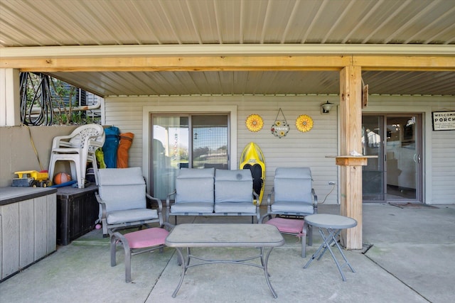 view of patio / terrace