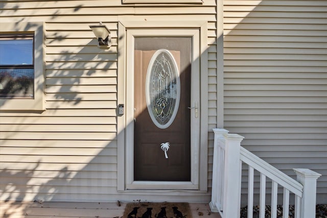 view of entrance to property