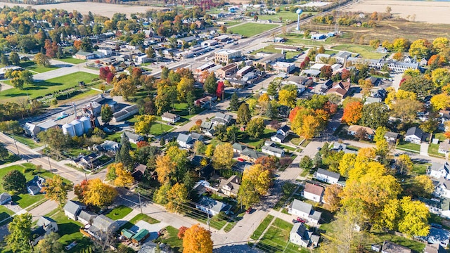 bird's eye view