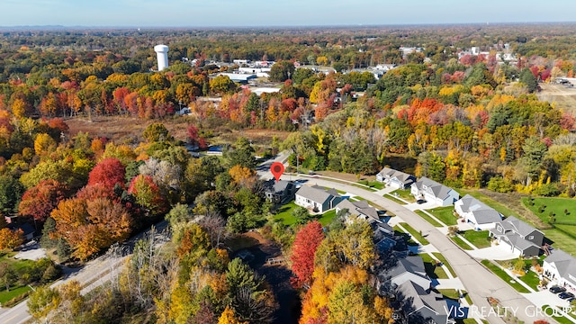 aerial view