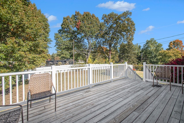 view of deck