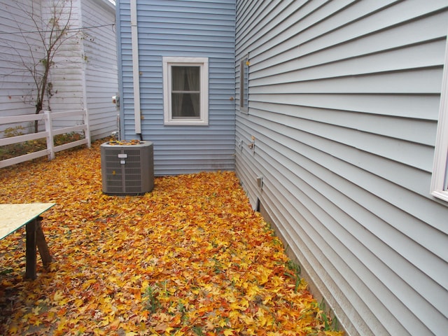 view of patio with central AC unit