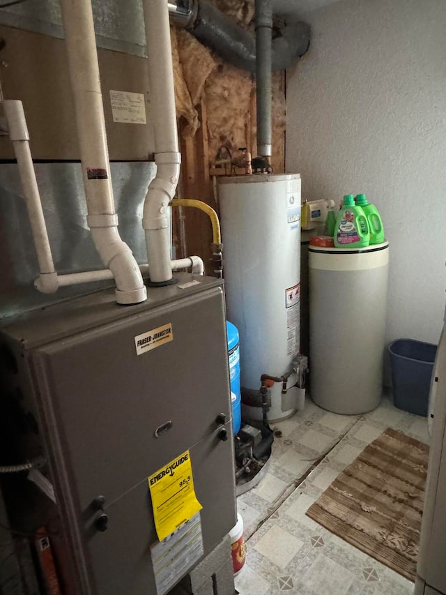 utilities featuring water heater