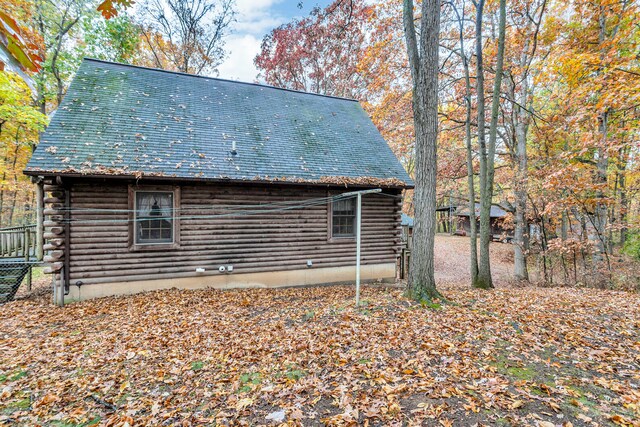 view of property exterior