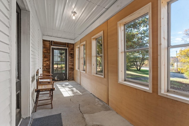 interior space with a wealth of natural light