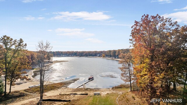 view of water feature