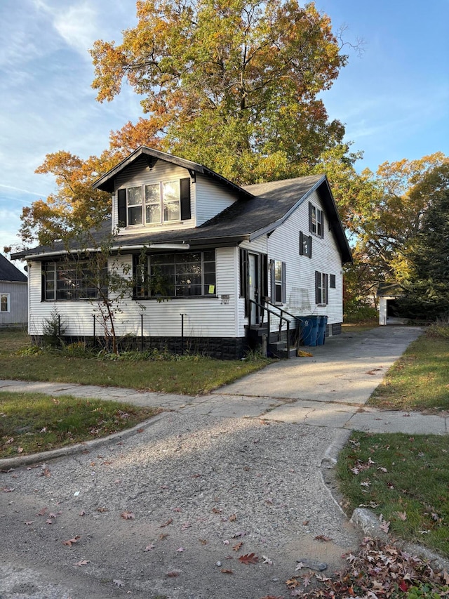 view of front of house