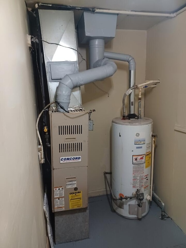 utilities with water heater