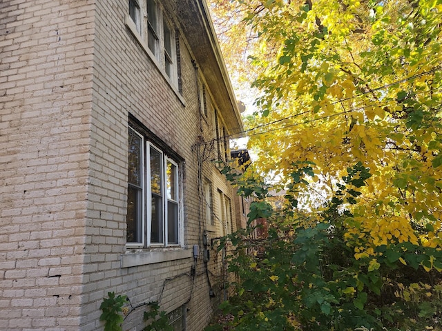 view of home's exterior