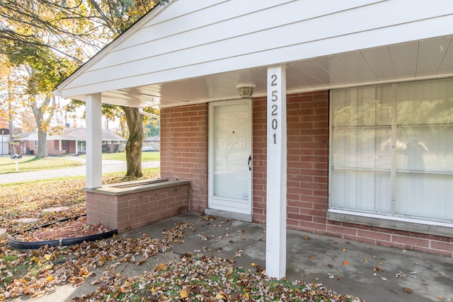 view of property entrance