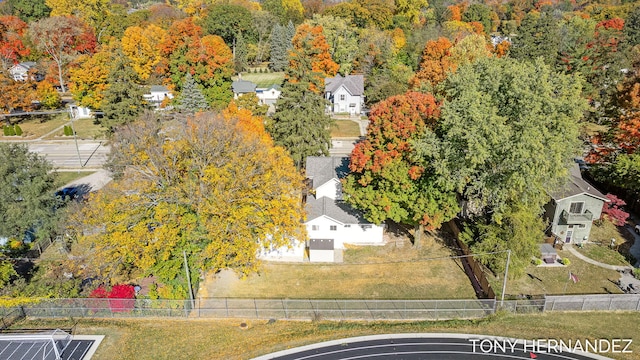 bird's eye view