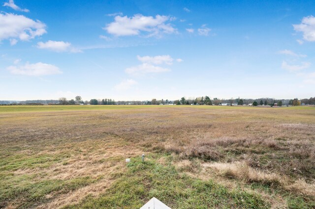 view of landscape with a rural view